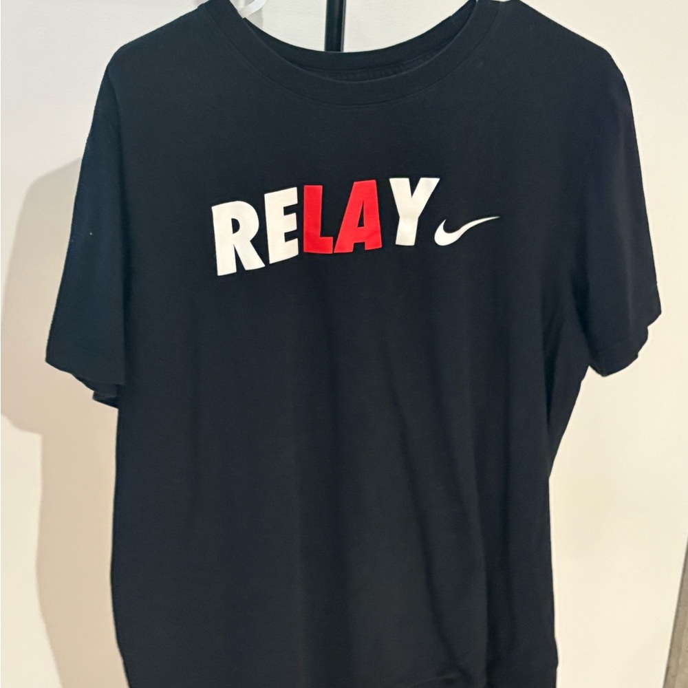 Nike Black Tee with Logo